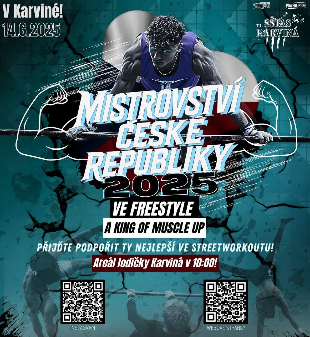 MČR ve Street Workout Freestyle a Muscleup